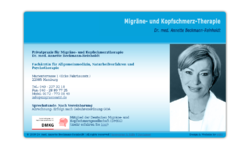 Dr. med. Annette Beckmann-Reinholdt, Fachärztin für Allgemeinmedizin, Naturheilverfahren und Psychotherapie