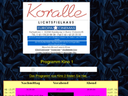 Koralle-Kino im Bürgerhaus Volksdorf