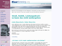 KlaarKimming.org: Beruflichen Wandel meistern - Coaching für Sensible