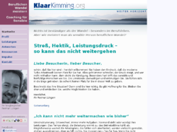KlaarKimming.org: Beruflichen Wandel meistern - Coaching für Sensible