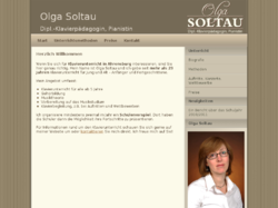 Olga Soltau, Pianistin