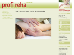 profi reha hamburg Privatpraxis für Physiotherapie und Osteopathie  Rainer Halbleib