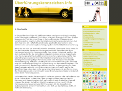 Überführungskennzeichen