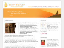 Edita Berger - Spirituelle Psychotherapie, Einzel und Paarberatung, Telefonberatung in Hamburg