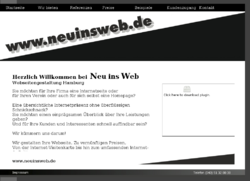 Neu ins Web - Webseitengestaltung