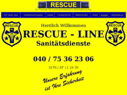 RESCUE - LINE · Sanitätsdienste