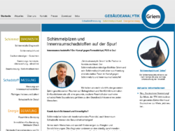 Gebäudeanalytik Griem, Schimmelsachverständiger mit Schimmelspürhund