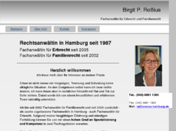 Rechtsanwältin Birgit P. Roßius