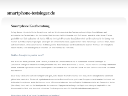 Smartphone Testsieger