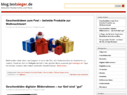 Testsieger Blog