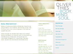 Oliver Thies-Body Mind Soul, Massage u. Sporttherapie