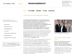 Ihr Anwalt für Franchiserecht