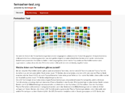 Fernseher Tests