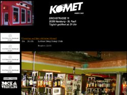 KOMET Musik Bar Home