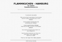Flammkuchen Hamburg - Ihr mobiler Flammkuchenservice