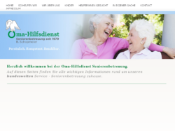 Oma-Hilfsdienst Seniorenbetreuung