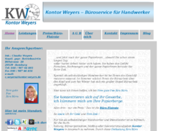 Kontor Weyers Büroservice für Handwerker in Hamburg