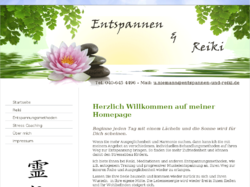 Reiki, Entspannung, Gesundheitsberatung