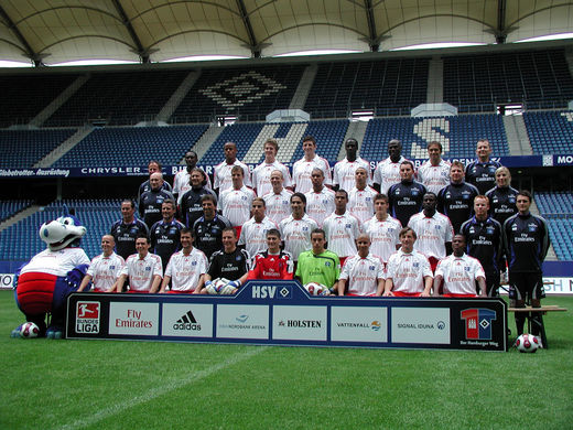 HSV Mannschaftsfoto 2007