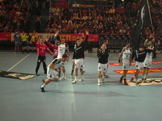 Mannschaft des THW Kiel wird vorgestellt