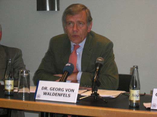DTB Präsident Dr. Georg von Waldenfels
