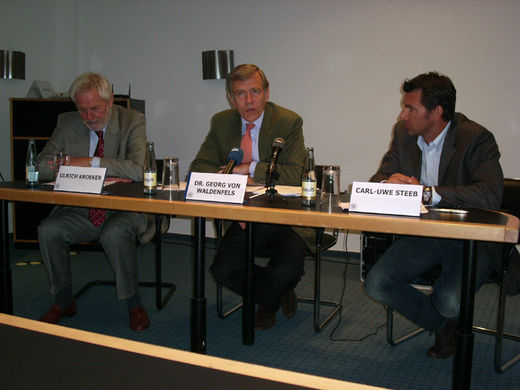 Pressekonferenz zur Zukunft des Rothenbaum Tennisturnier