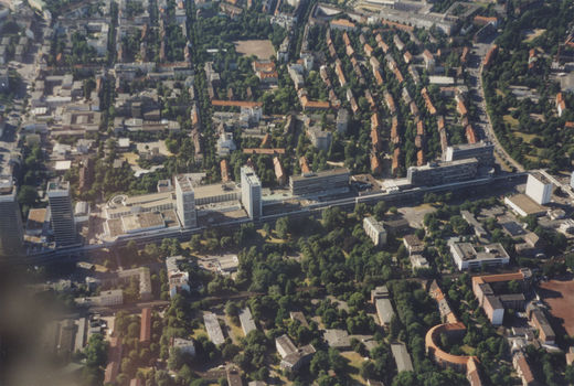 Luftbild Einkaufszentrum Hamburger Straße