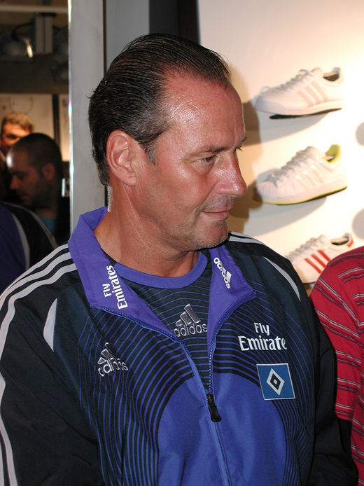 HSV Trainer Huub Stevens