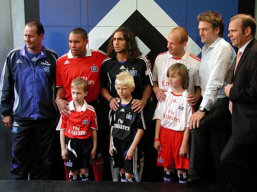 Vorstellung der neuen HSV Ausrstung 2007