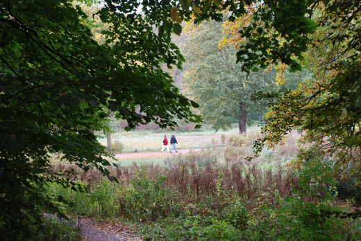 Spaziergänger im Jenischpark