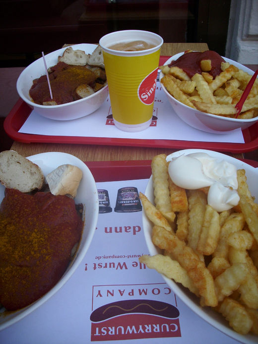 Currywurst Menu