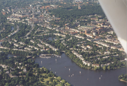 Luftbild Aussenalster