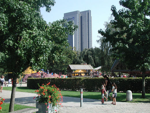 Spielplatz in Planten un Blomen