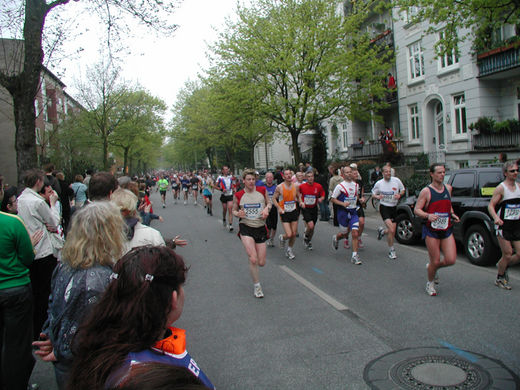 Marathon 2004 in der Zimmerstrasse