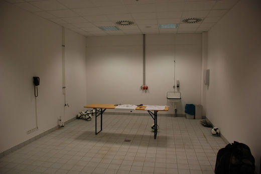 Kleiderkammer des FC St. Pauli
