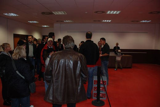 Mixed Zone beim FC St. Pauli