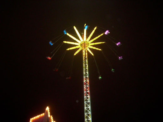 Kettenkarussell in Hamburg auf dem Dom