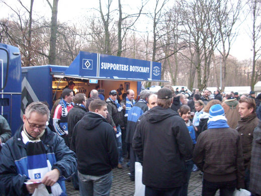 Supporters Botschaft in Köln