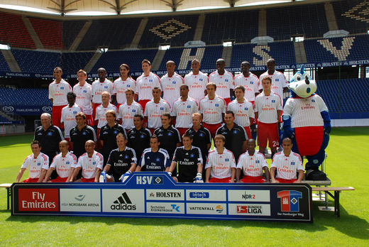 HSV Mannschaftsfoto 2008