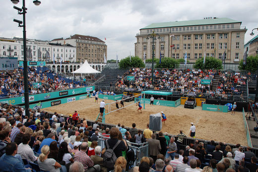 Beach Volleyball EM in Hamburg