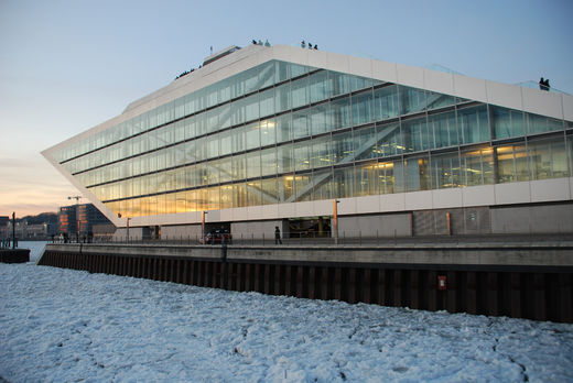 Dockland im Winter