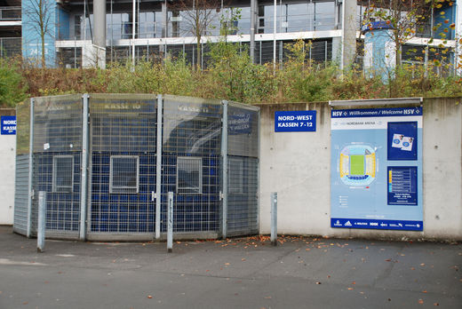 Kassenhaus am HSV Stadion