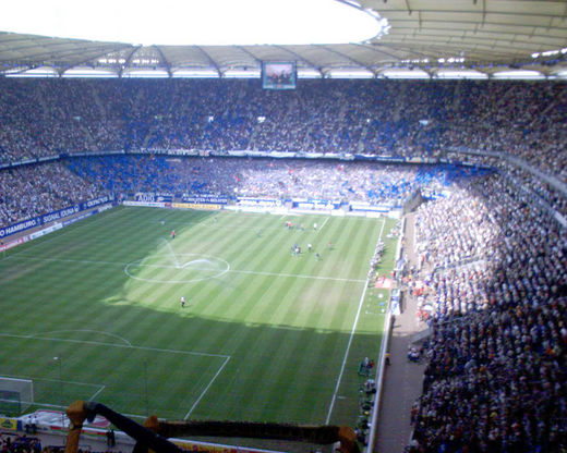 Vor HSV gegen Werder Bremen 2006