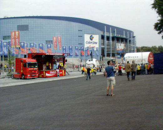 Color Line Arena bei der WM 2006