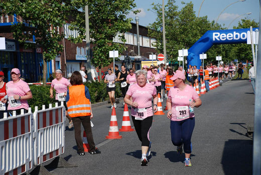 Auf Strecke beim Womens Run