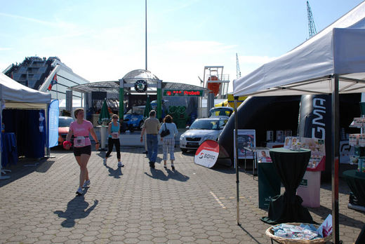 Shops beim Womens Run