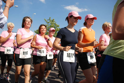 Stimmung beim Womens Run in Hamburg