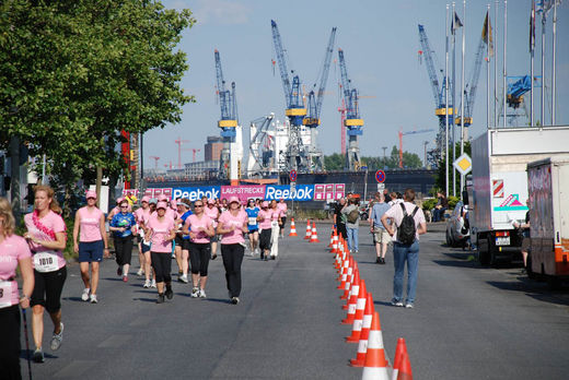 Womens Run am Hafen