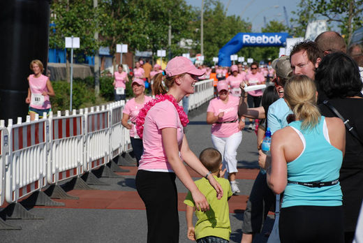 Womens Run im Ziel