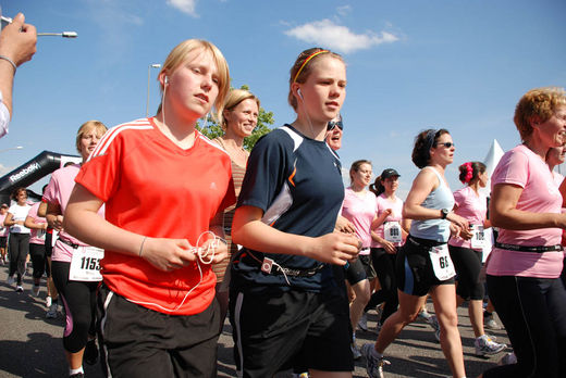 Womens Run mit Musik